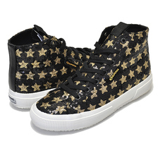 SUPERGA 2795 PAI STAR SYN LEAW BLACK-GOLD S00BFJ0-906画像