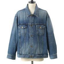 FACETASM WASHED RIB DENIM JACKET画像