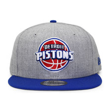 NEW ERA DETROIT PISTONS スナップバックキャップ GREYxBLUE NE70353705画像