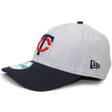 NEW ERA MINNESOTA TWINS 9FORTY 6パネルキャップ GREYxNAVY NE80161288画像