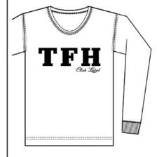THE FLAT HEAD Club Label L/S T-SHIRTS TFH CL-TSL001画像