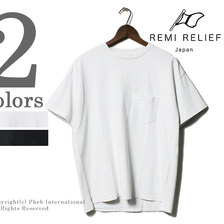 REMI RELIEF 16-TENJIKU PLAIN PK TEE RN1822-9243画像