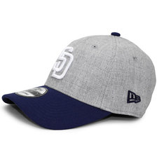 NEW ERA SAN DIEGO PADRES 9FORTY 6パネルキャップ GREYxNAVY NRNE11432317画像