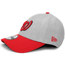 NEW ERA WASHINGTON NATIONALS 9FORTY 6パネルキャップ GREYxRED NE80161302画像