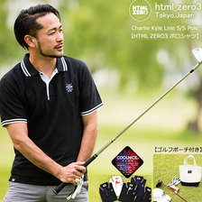 HTML ZERO3 Charlie Kyle Line S/S Polo CT189画像