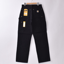 Carhartt B01 DOUBLE-FRONT WORK DUNGAREE BLACK画像