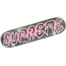 Supreme Lee Logo Skateboard RED画像