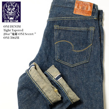 ONI DENIM Tight Tapered 20oz "鬼秘-ONI Secret-" ONI-506ZR画像