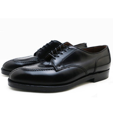 ALDEN 2211 CORDOVAN NORWEGIAN FRONT BLUCHER OXFORD BLACK MADE IN USA画像