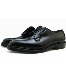ALDEN 9901 CORDOVAN PLAIN TOE BLUCHER OXFORD BLACK MADE IN USA画像