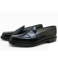 ALDEN 987 CORDOVAN LEISURE HANDSEWN MOCCASIN BLACK MADE IN USA画像