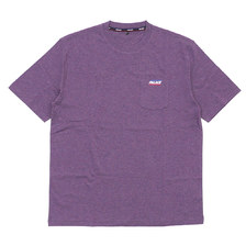 Palace Skateboards Basically A Pocket T-Shirt PURPLE MAR画像