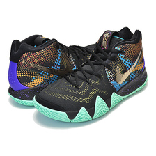 NIKE KYRIE 4 MAMBA EP "MAMBA MENTALITY" black/sonic yellow AV2594-001画像