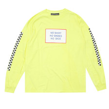 Nine One Seven ALL AMERICAN BURGER L/S T-SHIRT YELLOW画像