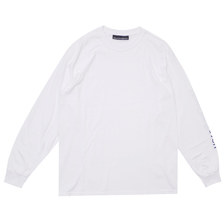 Nine One Seven SLEEVE LOGO L/S T-SHIRT WHITExBLUE画像