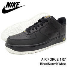 NIKE AIR FORCE 1 07 Black/Summit White AA4083-014画像