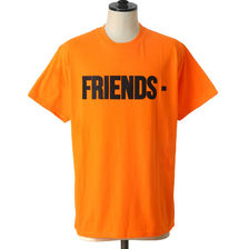 VLONE S/S TEE FRIENDS -ORANGE BLACK-画像