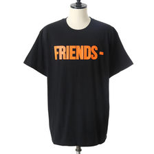 VLONE S/S TEE FRIENDS -BLACK ORANGE-画像