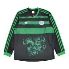 adidas TYSHAWN JERSEY BLACK / GREEN CE1832画像