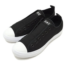 CONVERSE ALL STAR LIGHT DOBULEMESH SLIP OX BLACK 32168981画像