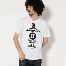 AVIREX S/S T/C CREW NECK T-SHIRT PHANTOM 2 6183413画像
