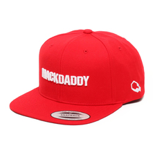 MACKDADDY LOGO SNAPBACK CAP "SECOND" RED/white MDAC-2010-2-RW画像