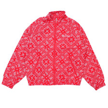 Supreme Bandana Track Jacket RED画像
