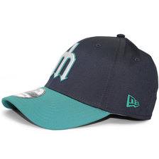 NEW ERA SEATTLE MARINERS 39THIRTY FLEX FIT キャップ NAVYxTEAL NRNE11554545画像