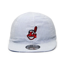 NEW ERA CLEVELAND INDIANS 9TWENTY 6パネルキャップ DENIM FFNE2908239画像
