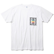 RADIALL COSMIC GIPSY - CREW NECK POKET T-SHIRT (WHITE)画像