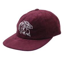 Palace Skateboards Suede Pj'S 6-Panel BURGUNDY画像