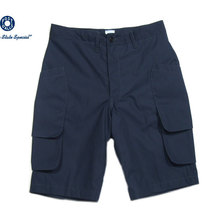 POST OVERALLS #2323 P/C WEATHER POPLIN DEE'S SHORTS2/navy画像