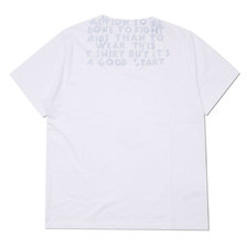 Maison Martin Margiela AIDS T-SHIRT WHITExLT.BLUE画像