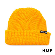 HUF USUAL BEANIE GOLD画像