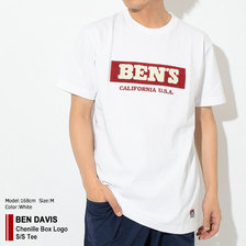 BEN DAVIS Chenille Box Logo S/S Tee C-8580056画像