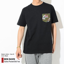 BEN DAVIS Camo Pocket S/S Tee C-8580051画像