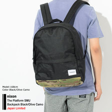 nixon The Platform SMU Backpack Black/Olive Camo Japan Limited NC28833081画像