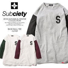 Subciety BASE BALL TEE-Junior 107-42326画像