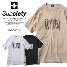 Subciety UNDONE TEE 107-40332画像
