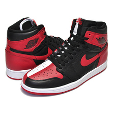 NIKE AIR JORDAN 1 RETRO HIGH OG NRG''HOMAGE TO HOME'' BLACK / UNIVERSITY RED - WHITE 861428-061画像