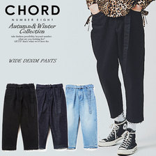 CHORD NUMBER EIGHT WIDE DENIM PANTS N8M1H5-PT03画像