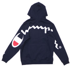 Supreme Champion Hooded Sweatshirt NAVY画像