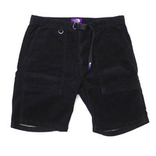 THE NORTH FACE PURPLE LABEL CORDUROY SHORTS BLACK画像