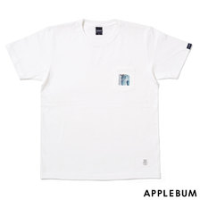 APPLEBUM Nice Applebum Pocket Tee WHITE画像