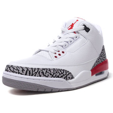 NIKE AIR JORDAN 3 RETRO "KATRINA" "MICHAEL JORDAN" "LIMITED EDITION for JORDAN BRAND" WHT/GRY/BLK/RED 136064-116画像