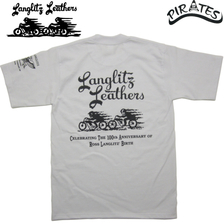 Langlitz Leathers Short Sleeve Tee Shirts TYPE LL130RL画像