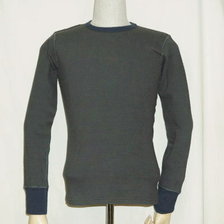 SAMURAI JEANS SJLTW18-SLM サムライジーンズ無地クルーネックサーマル画像