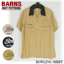 BARNS ボウリングシャツ BR-7524画像