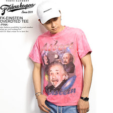 FINDERS KEEPERS FK-EINSTEIN OVERDTED TEE -PINK- 40831703画像