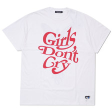 UNDERCOVER &times; VERDY GIRLS DON'T CRY TEE WHITE画像
